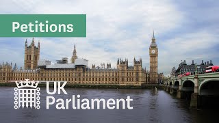 E-petition relating to movement of goods between Great Britain and N Ireland - 22 February 2021