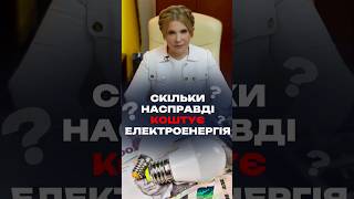 Юлія Тимошенко розповіла скільки насправді має коштувати електроенергія