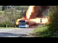 Scary moments Bus bursts in to fire🔥 #shorts