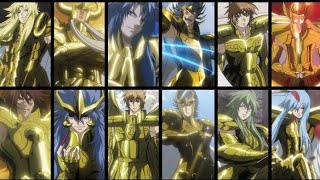 12 SAINT EMAS DI SERI SAINT SEIYA THE LOST CANVAS