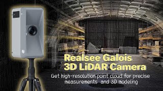 Realsee Galois 3D LiDAR Camera Unboxing & 3D Tour Editor Highlights
