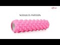 fitsy yoga foam roller for exercise u0026 pain relief trigger point massage roller