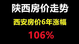 陕西房价走势，西安房价6年涨幅106%