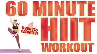 60 Minute HIIT Workout 🔥Burn 775 Calories! 🔥