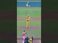 Outfielder Jumps Over Pitcher to Deliver Strike | Banana Ball#shorts#savannahbananas#thepartyanimals