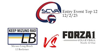 Mizuno LB 12 Rockstar vs Forza1 North 12 One (SCVA Entry Top 12 12/2/23)