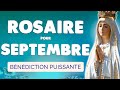 🙏 ROSAIRE pour SEPTEMBRE 2024 🙏 Puissant Rosaire pour ce MOIS