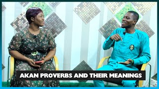 Some Akan Proverbs And Their Real Meanings,A Must  Watch Very Educative Program With Nana Osei Tutu