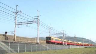 京阪本線 京阪8000系(8007Ｆ) 特急淀屋橋行き