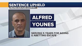 Court upholds sentence for man who helped his son flee the country to avoid trial