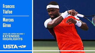 Frances Tiafoe vs. Marcos Giron Extended Highlights | 2022 US Open Round 1