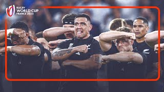 All Blacks' incredible haka | New Zealand v Italy | Rugby World Cup 2023