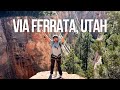 Via Ferrata in Kolob Canyon Utah | Utah Bucket List | Via Ferrata in Utah | Zion | Eat Travel Fun