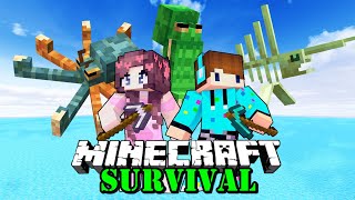 KAMUFLASE DAN PEDANG IKAN TENGKORAK Minecraft Survival Bucin 9