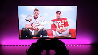 Madden NFL 22 Gameplay PS4 Slim (1080P LG Monitor)