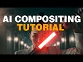 AI ACCELERATED COMPOSITING TUTORIAL | SWITCHLIGHT AI AND NUKE