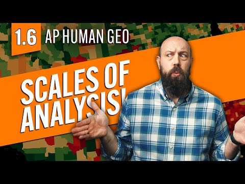 Why is scale important in human geography?
