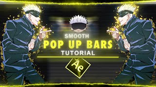 Pop Up bars I After Effects | Tutorial