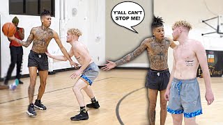 NLE CHOPPA CAN REALLY HOOP! Basketball Session In Los Angeles!