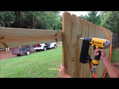 How to Build a Privacy Fence! (on a budget) How to Build a Privacy Fence! (on a budget)