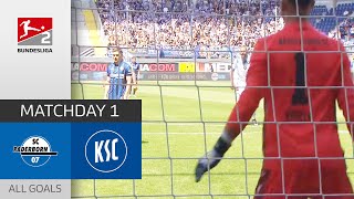 Picture-perfect start | SC Paderborn 07 - Karlsruher SC 5-0 | All Goals | MD1 – Bundesliga 2 - 22/23