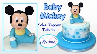 Mickey Mouse 2d En Fondant
