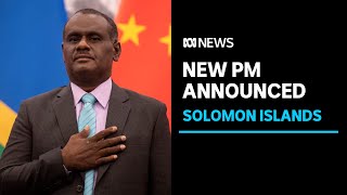Jeremiah Manele elected as new Solomon Islands prime minister | ABC News
