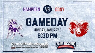 01/06 Hampden Academy Broncos VS Cony Rams (Boys Hockey)