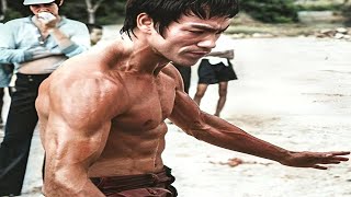 Bruce Lee's Lethal Speed Caught On Camera  [Remastered And Colorized 4K]