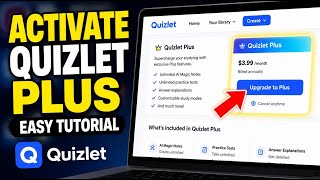 How To Activate Quizlet Plus Features Easy Tutorial