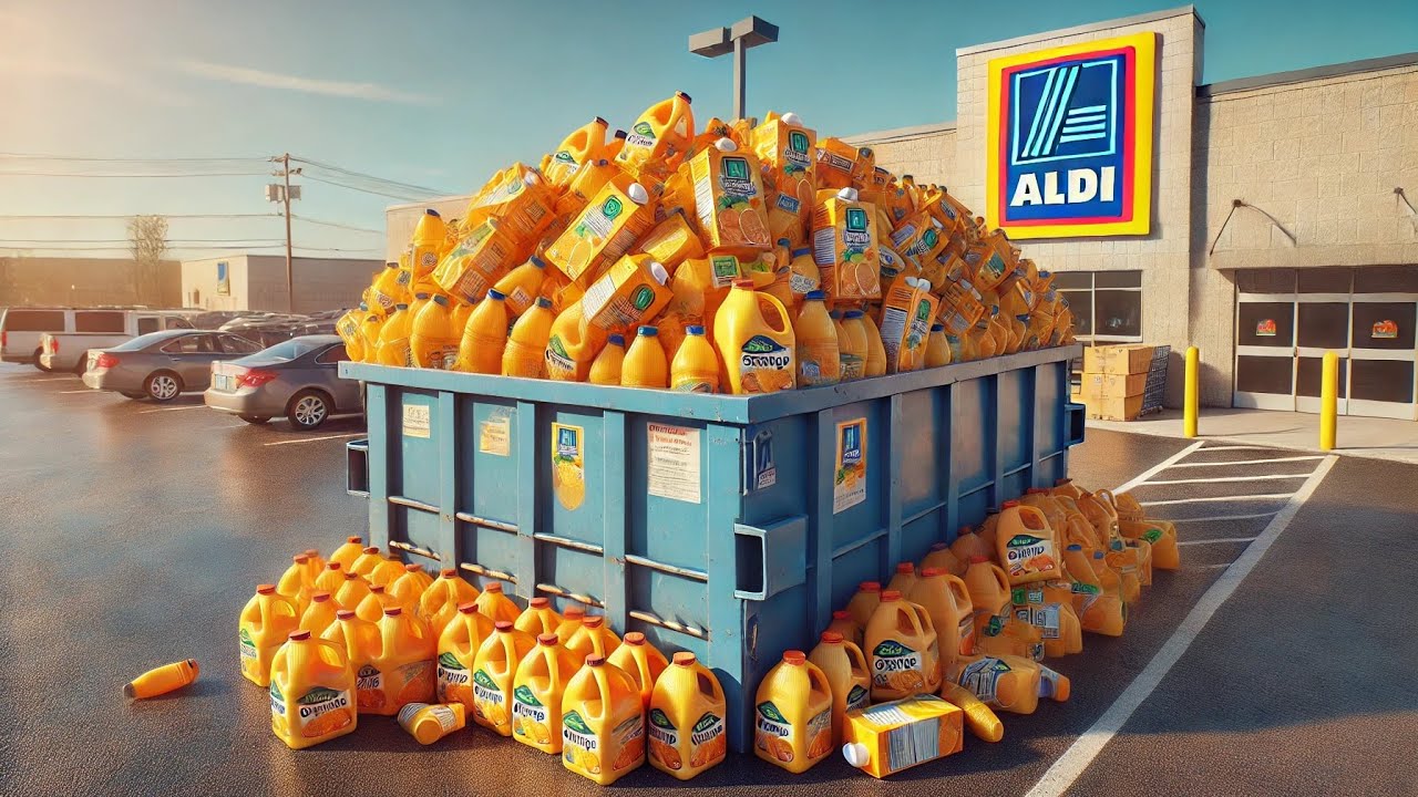 Dumpster Diving Aldi 711 Youtube