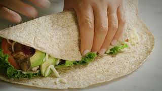 Wrap A La Dinde, Canneberges et Avocat