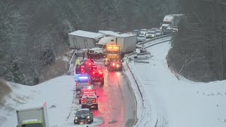 South Carolina man charged after 50-vehicle pile up on interstate in North Carolina