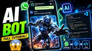 Complete AI WhatsApp Chatbot 🤯 | Images + Text | Full Code + Workflow + Python