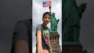 I went to the statue of liberty😱😱 #funny #viral #shorts #funnyviral #meme #tiktok #short #fyp