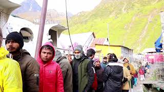 #കേദാർനാഥ് ക്ഷേത്രത്തിൽ എത്തി#kedarnath temple