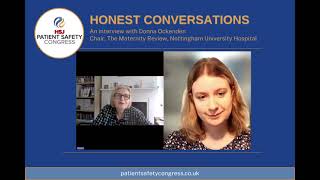 HSJ Patient Safety Congress - Honest Conversations with Donna Ockenden