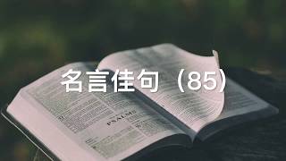 【书法欣赏】硬笔书法作品：名言佳句 （85）