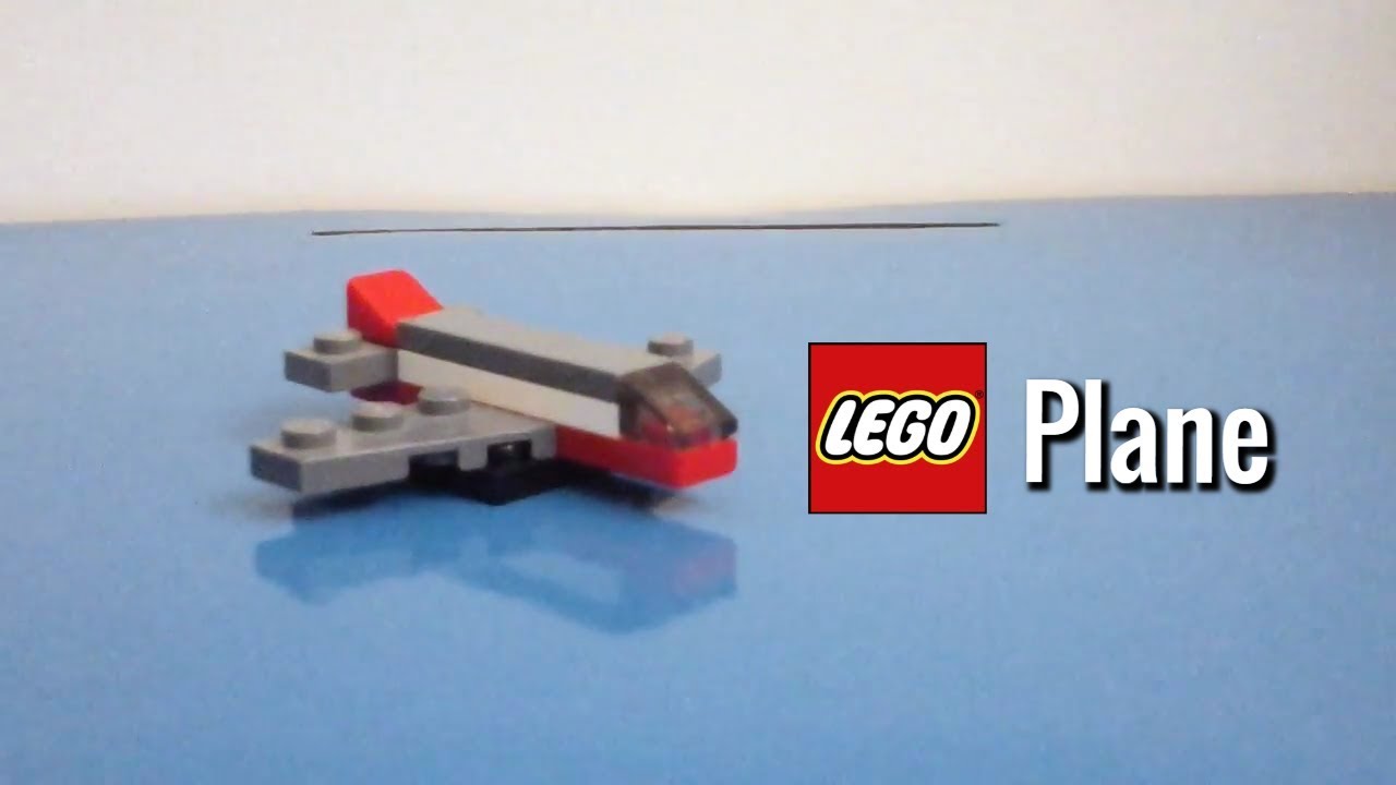 How To Build Mini Lego Plane Youtube