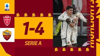 POKER A MONZA! | Monza 1-4 Roma | Serie A Highlights 2023-24
