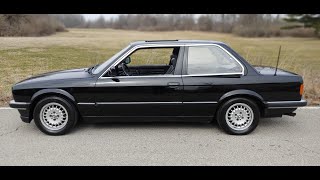 1984 BMW 323I Coupe featured on BringaTrailer Walk Around Presentation