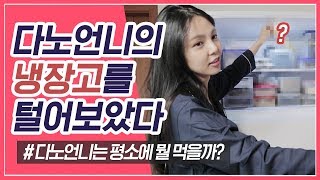 [다이어트 식단팁 탈탈] 다노언니는 평소에 뭘 먹는지 냉장고 습격하고 왔어요! l diet food tipㅣ다노티비