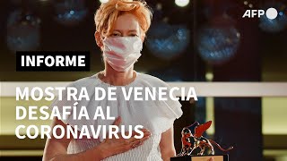 Arrancó la Mostra de Venecia, el reto del cine al virus | AFP
