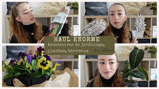 HAUL | Terreaux, Plantes, Accessoires de jardinage et surprise à la fin 😉