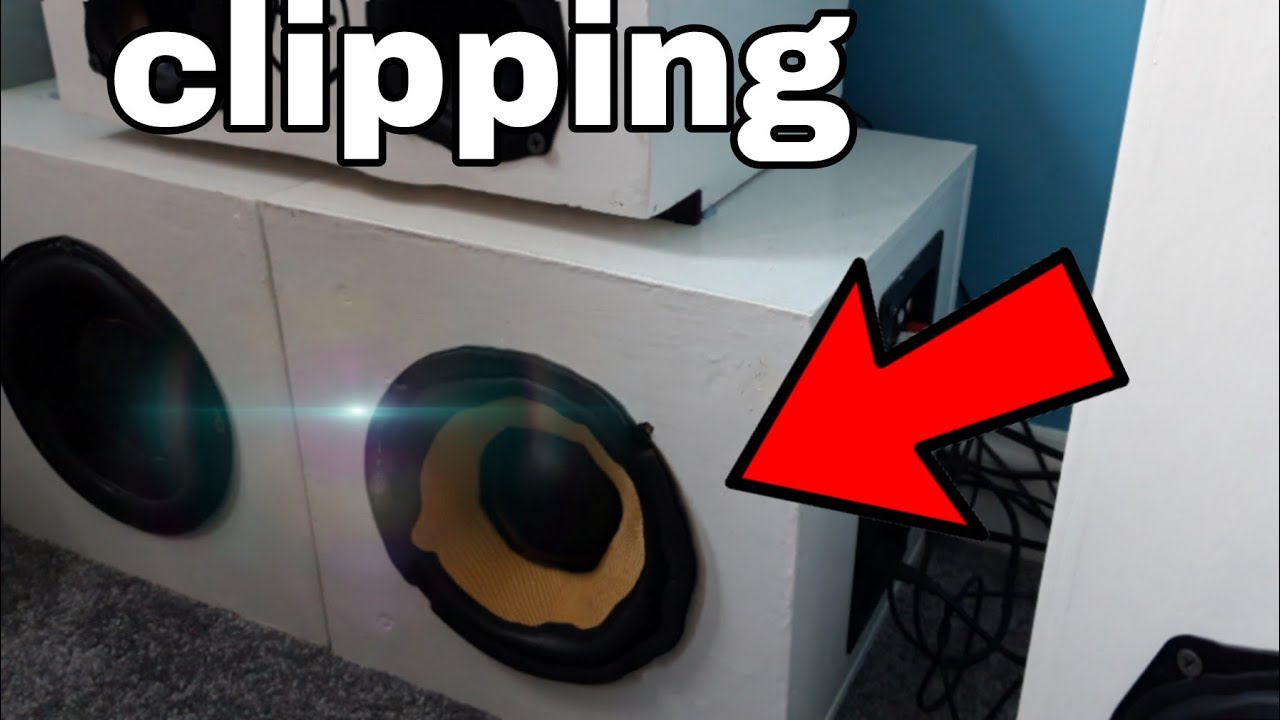 Subwoofers Clipping - YouTube