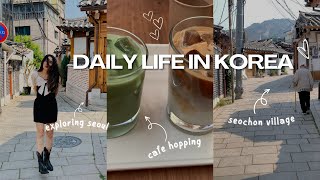 LIFE IN KOREA VLOG 🇰🇷 | best seoul neighborhood for cafes and restaurants