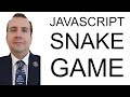 JAVASCRIPT SNAKE GAME - CODING TUTORIAL