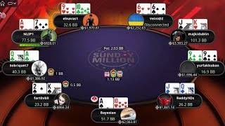 $109 SUNDAY MILLION PKO 26-11-2023 elnavas1 | Velni@Z | yurfakkuban - Final Table Replay