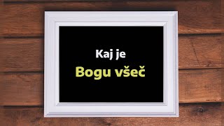 Kaj je Bogu všeč (6.10.2024, Petr Böhm)