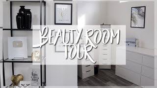 BEAUTY ROOM REVEAL + TOUR || EVETTEXO